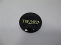 Picture of BADGE, TANK, CTR, BLACK/GOLD