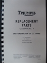 Picture of PARTS BOOK, TRI, 1966, 650