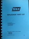 Picture of PARTS BOOK, 70 A65, REPRINT