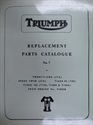 Picture of PARTS BOOK, 1966 T100, #7