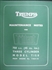 Picture of MAINTENCE NOTES, 69 T150