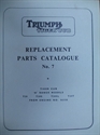 Picture of PARTS BOOK, T20, 1960-61, #7