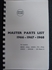 Picture of PARTS BOOK, 66-68, ATLAS
