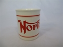 Picture of MUG, NORTON, RED/WHITE