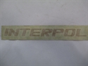 Picture of DECAL, INTERPOL, GOLD
