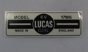 Picture of DECAL, 17M6, COIL