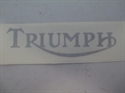 Picture of DECAL, TRIUMPH, SILVER