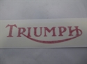 Picture of DECAL, TRIUMPH, RED