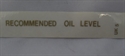 Picture of DECAL, RECOM.OIL LEVEL