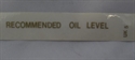 Picture of DECAL, RECOM.OIL LEVEL