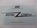 Picture of DECAL, R/STAR, RED/WHT/BLUE