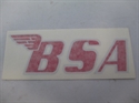 Picture of DECAL, BSA, RED/CHR, GASTANK