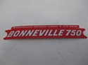 Picture of DECAL, BONNY 750, RED/SILVE