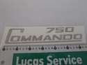 Picture of DECAL, 750 COMM, GOLD