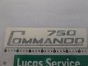 Picture of DECAL, 750 COMM, BLACK